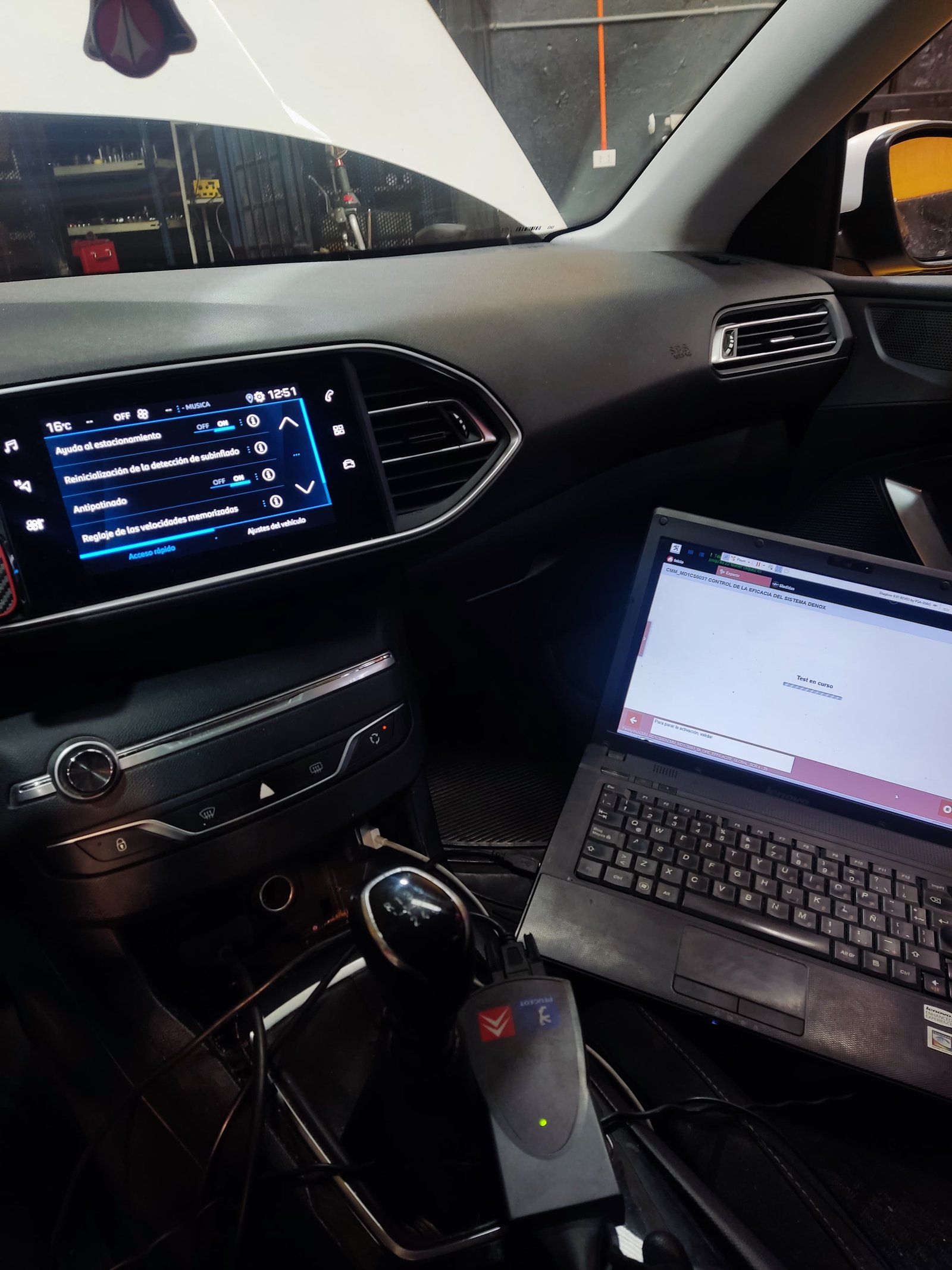 Imágen de DPF limpio