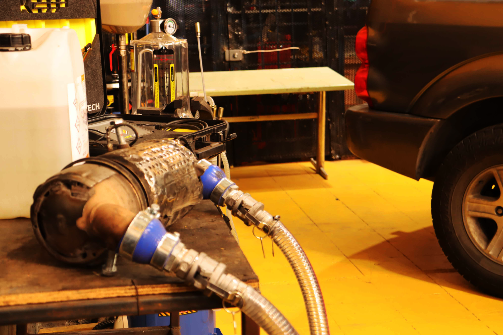 Imágen de DPF limpio